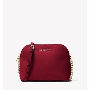 Michael Kors saffiano Leather Crossbody bag.